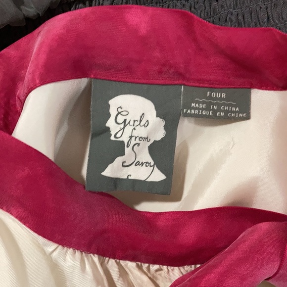 Girls from Savoy stunning dress with tiered skirt - Picture 7 of 10